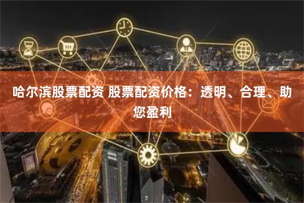 哈尔滨股票配资 股票配资价格：透明、合理、助您盈利