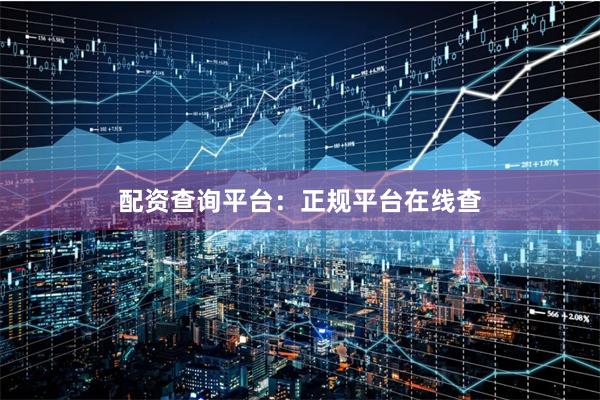 配资查询平台：正规平台在线查